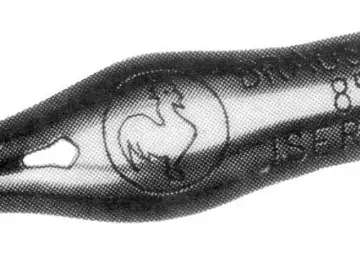 Brause Riller groß in V-Form für den Linolschnitt (Nr. 854)